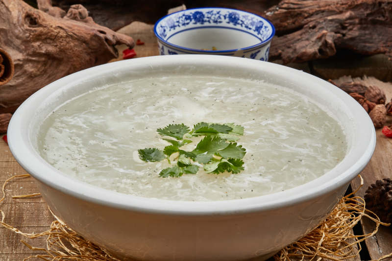 银鱼蛋花羹图片