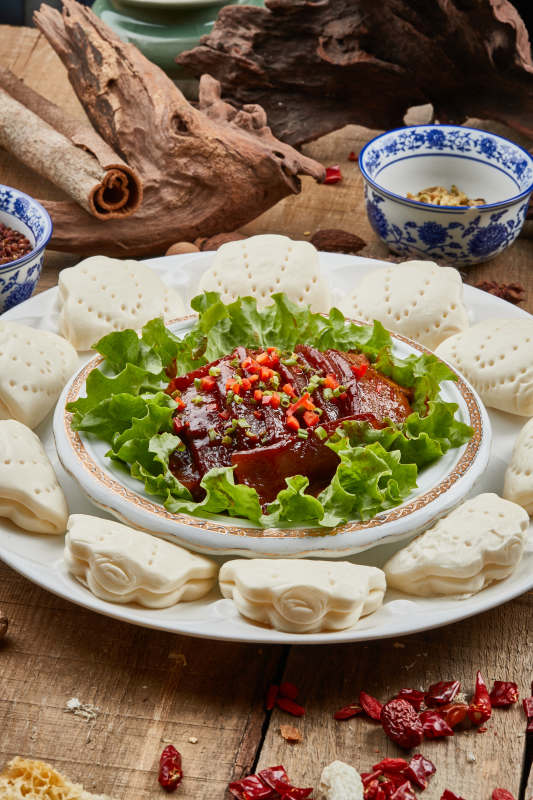 金牌肉夹馍图片