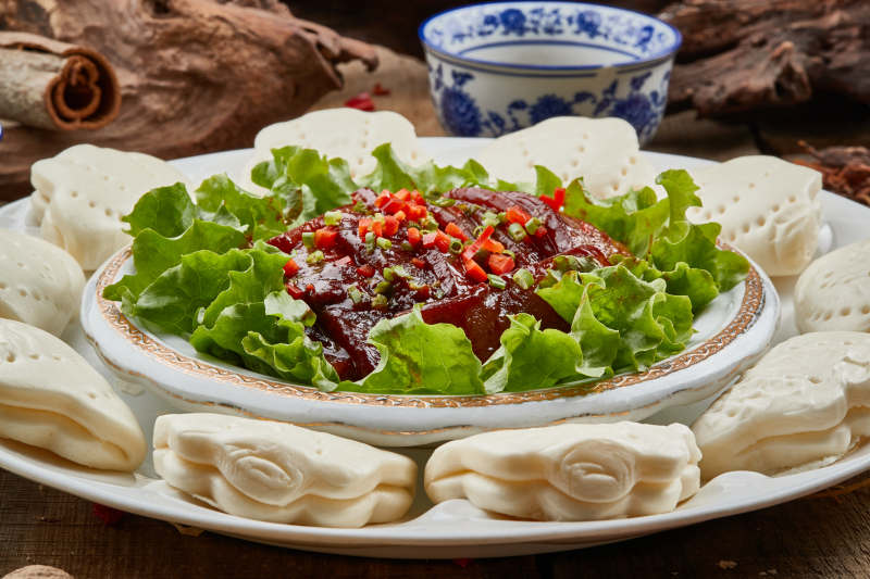 金牌肉夹馍图片