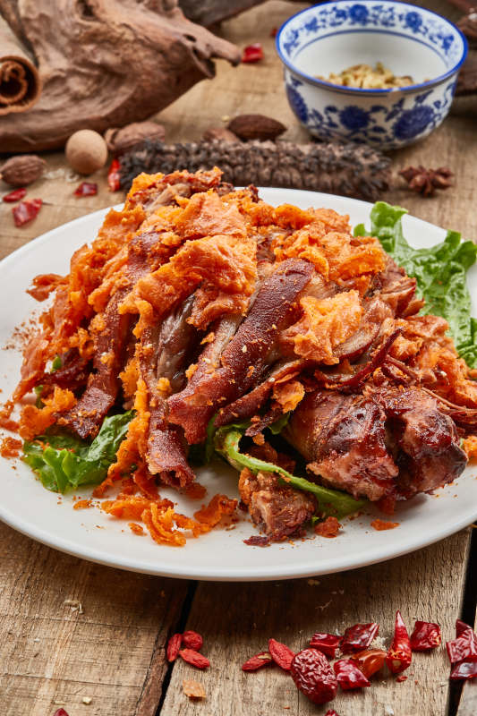 香炸大肘子图片