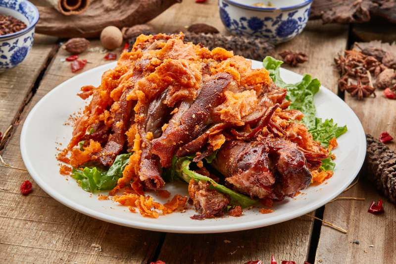 香炸大肘子图片