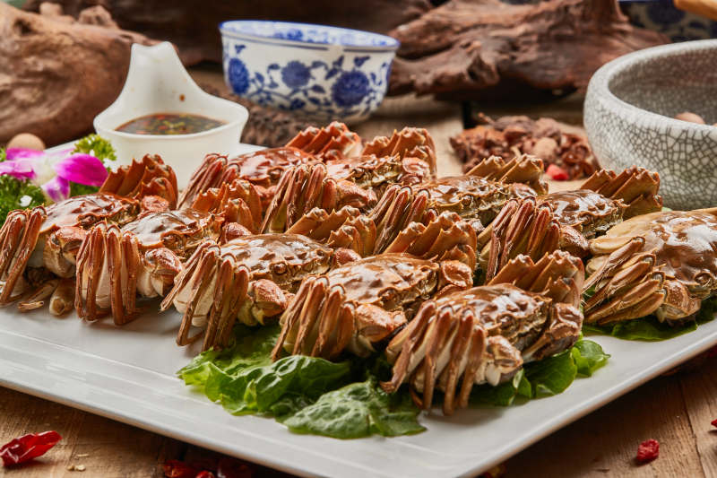 清蒸阳澄湖大闸蟹图片