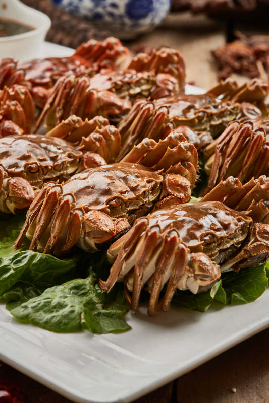 清蒸阳澄湖大闸蟹图片