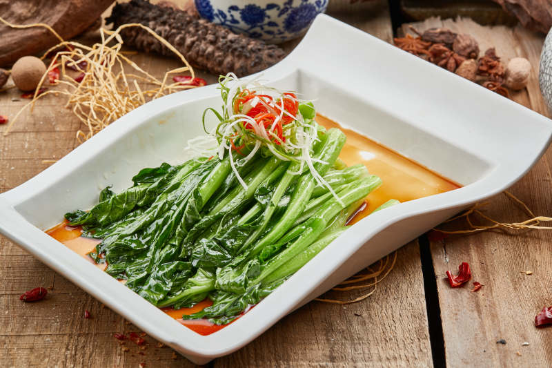 白灼蚝油芥蓝图片