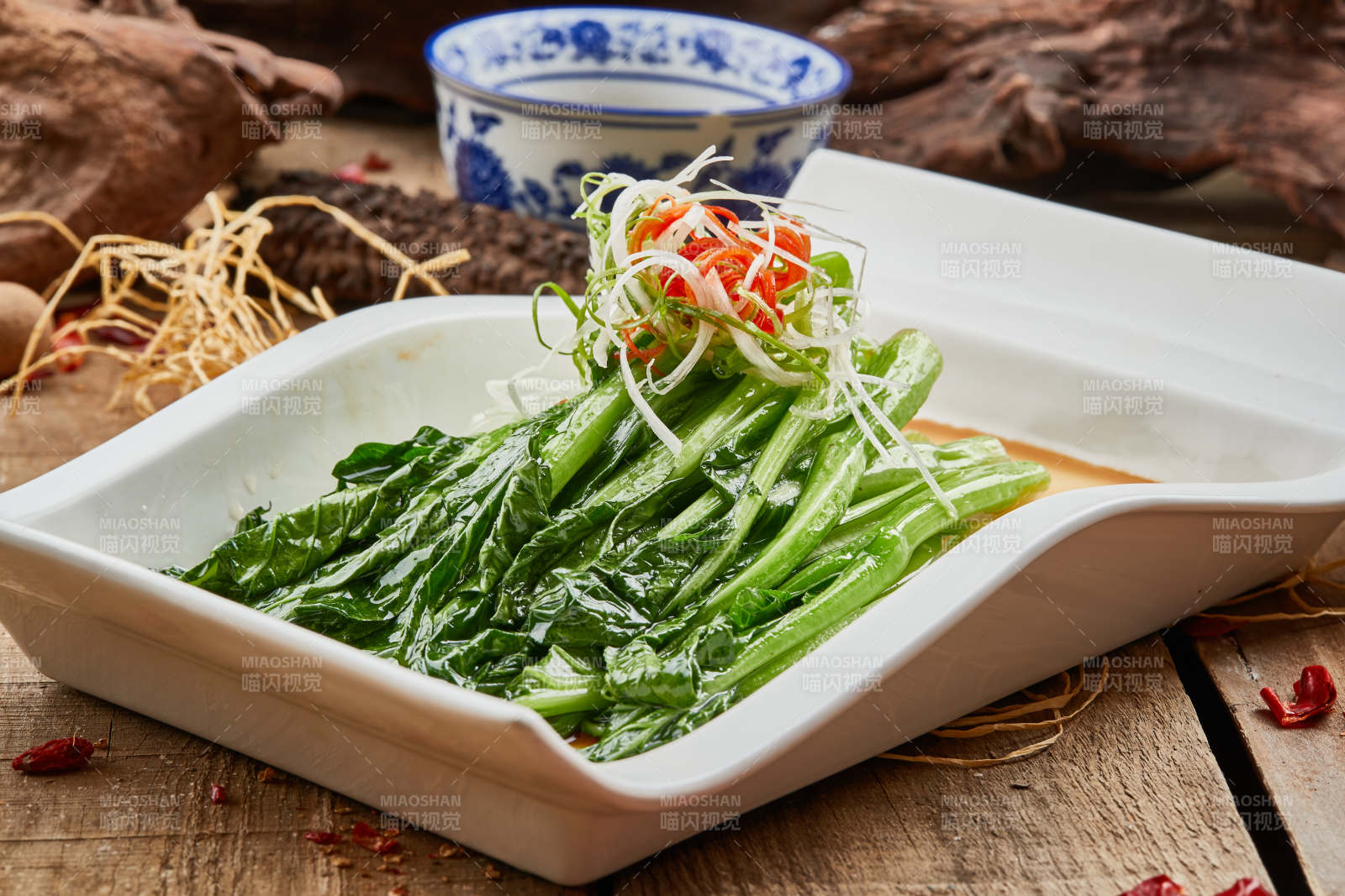 白灼蚝油芥蓝图片