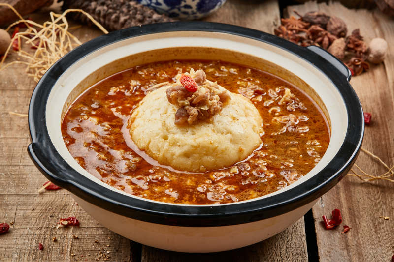 酸汤肉沫土豆泥图片