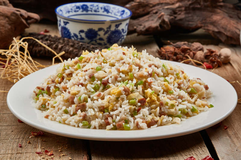 美味牛肉炒饭图片