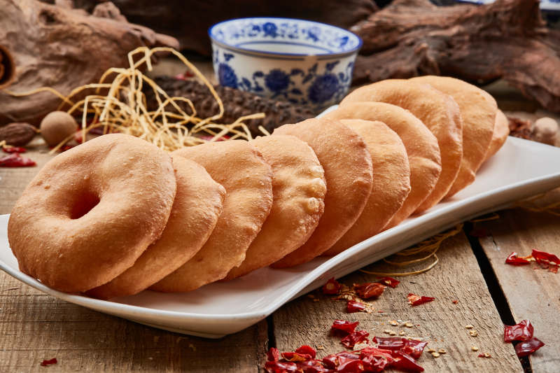 家常小油饼图片