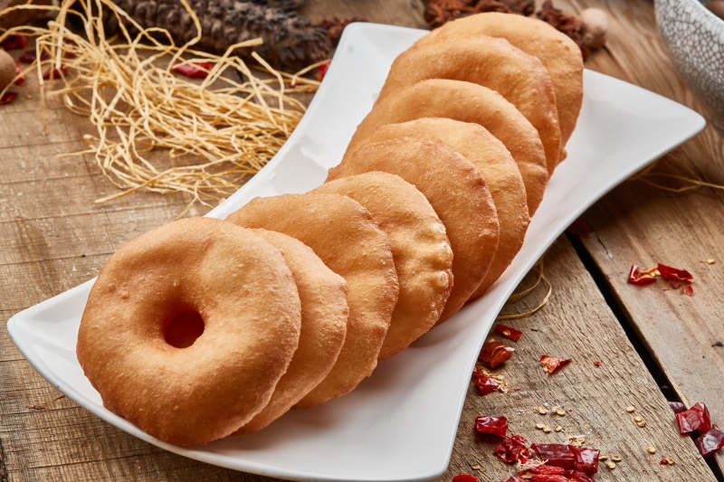 家常小油饼图片