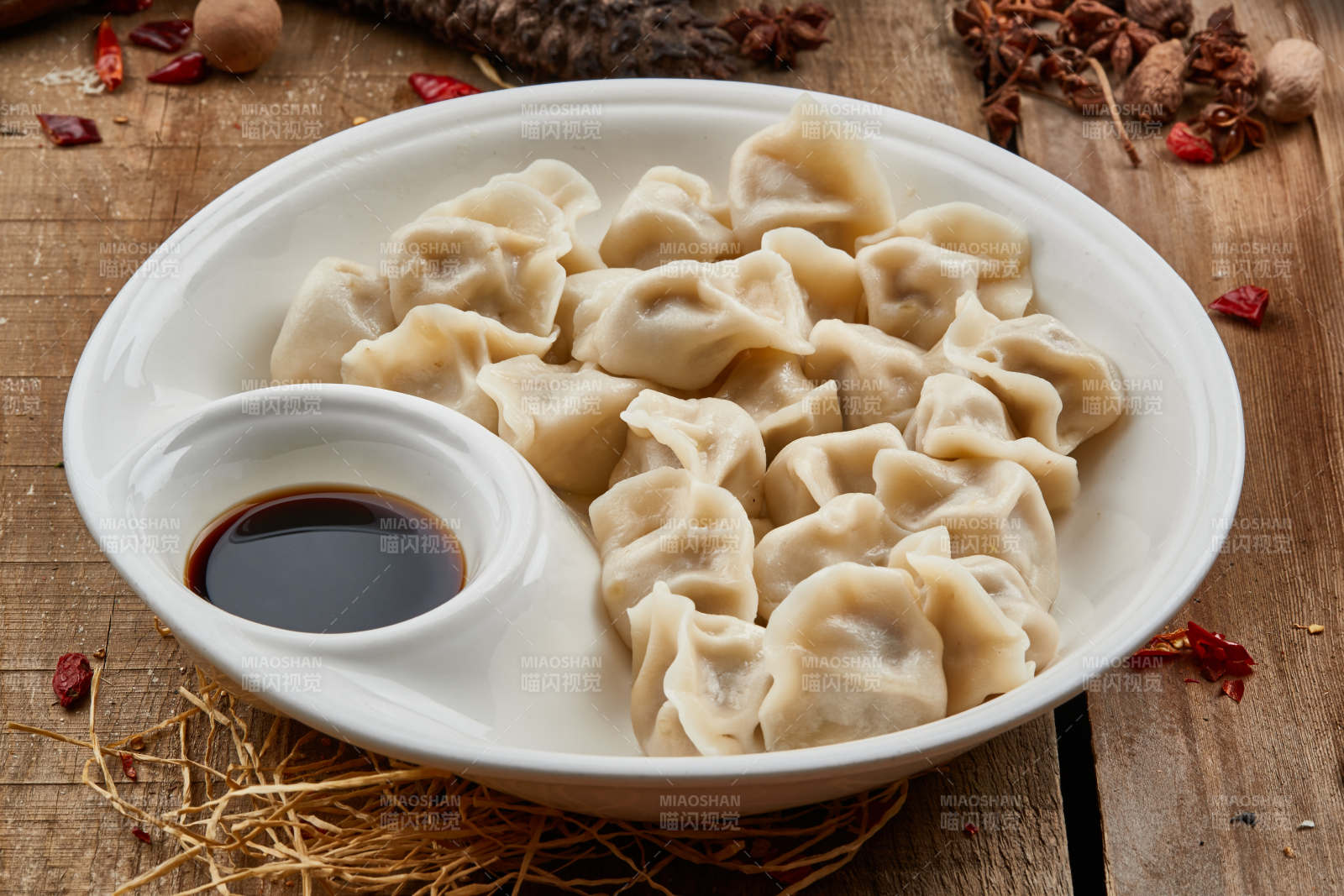 蘸醋手工水饺图片