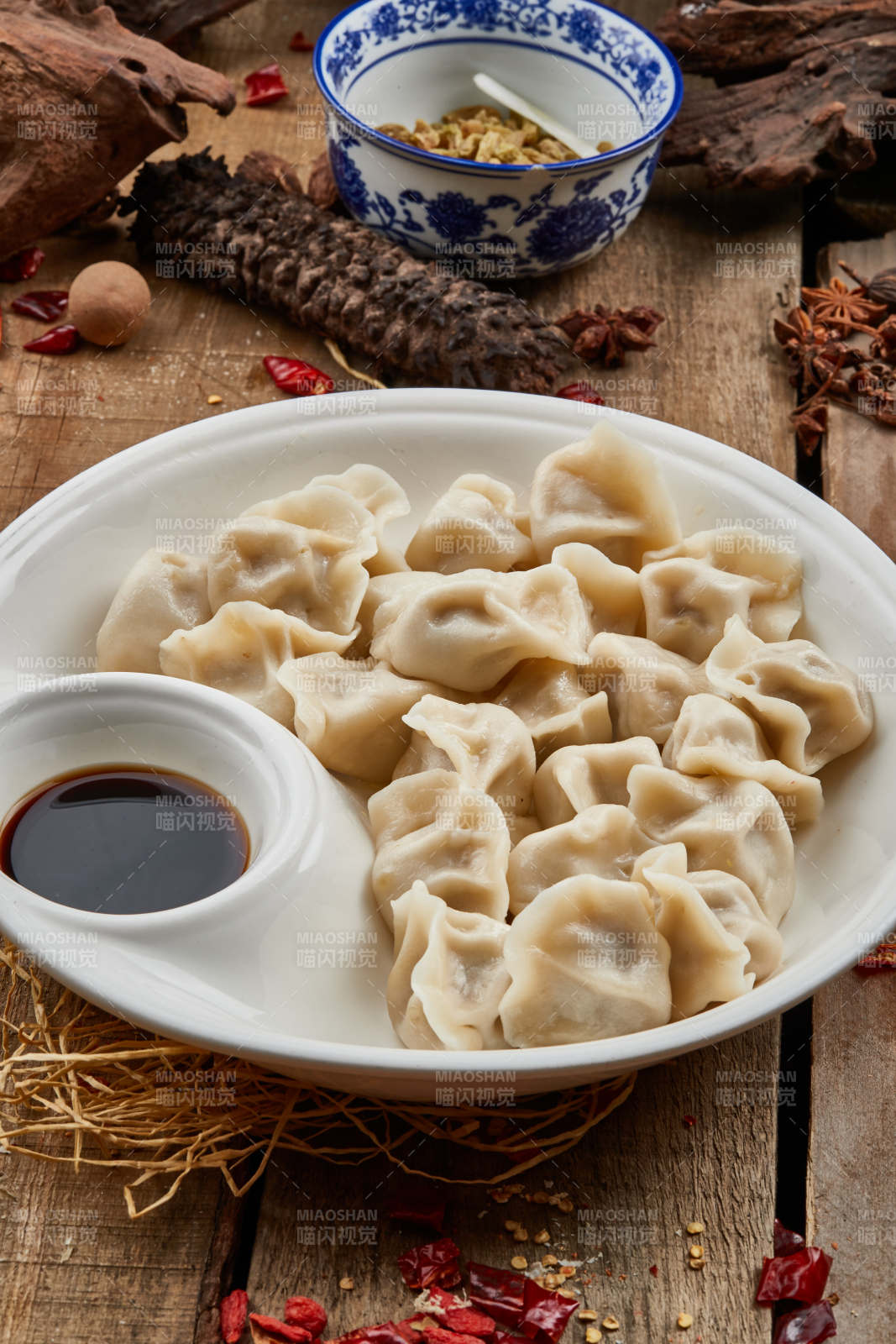 蘸醋手工水饺图片