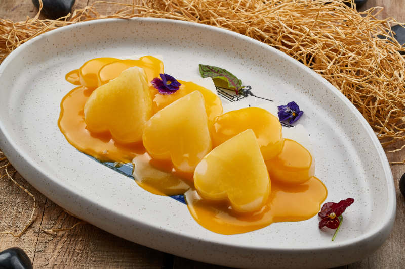 浇汁蜂蜜萝卜图片