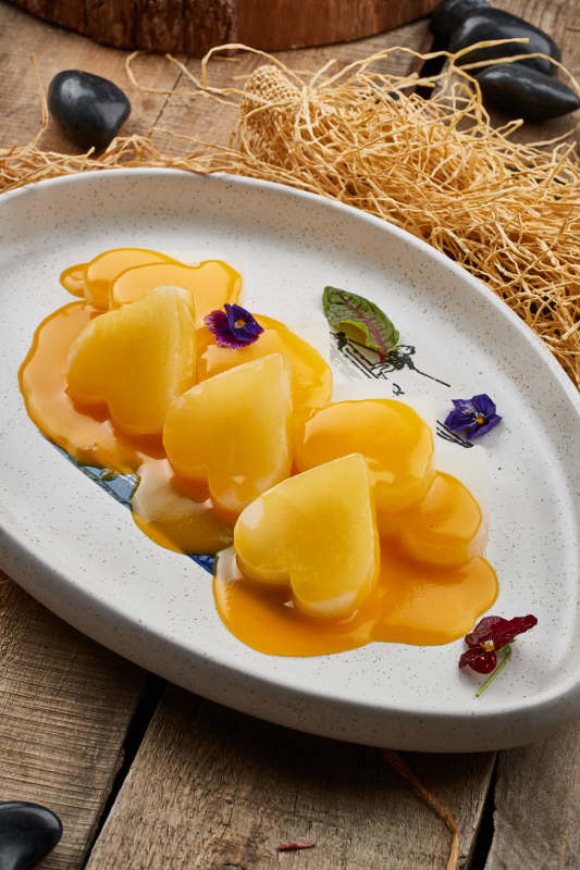 浇汁蜂蜜萝卜图片