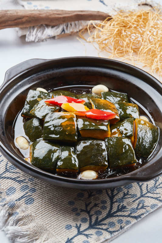 蒜香砂锅红枣蜂蜜焗南瓜图片