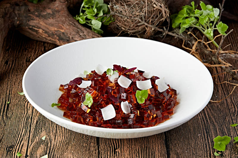 香辣鲍鱼炒丝瓜图片