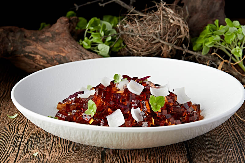 香辣鲍鱼炒丝瓜图片