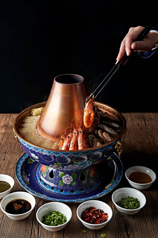 农家美味猪肉粉条酸菜配拿糕图片