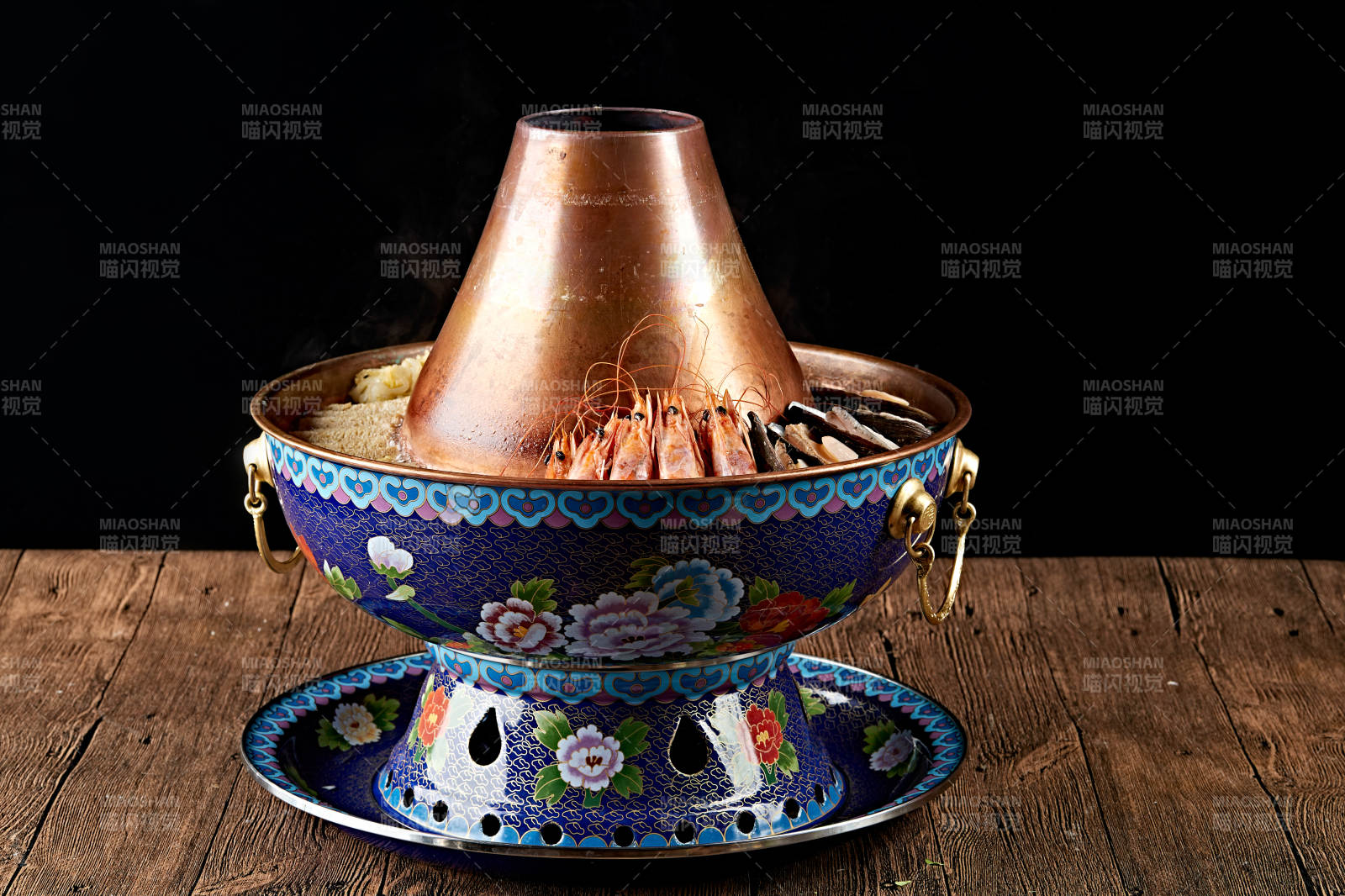 农家美味猪肉粉条酸菜配拿糕图片