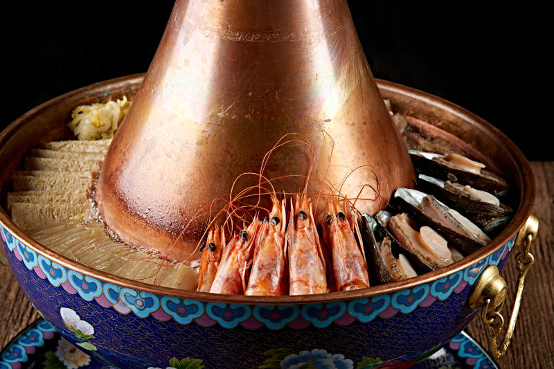 农家美味猪肉粉条酸菜配拿糕图片