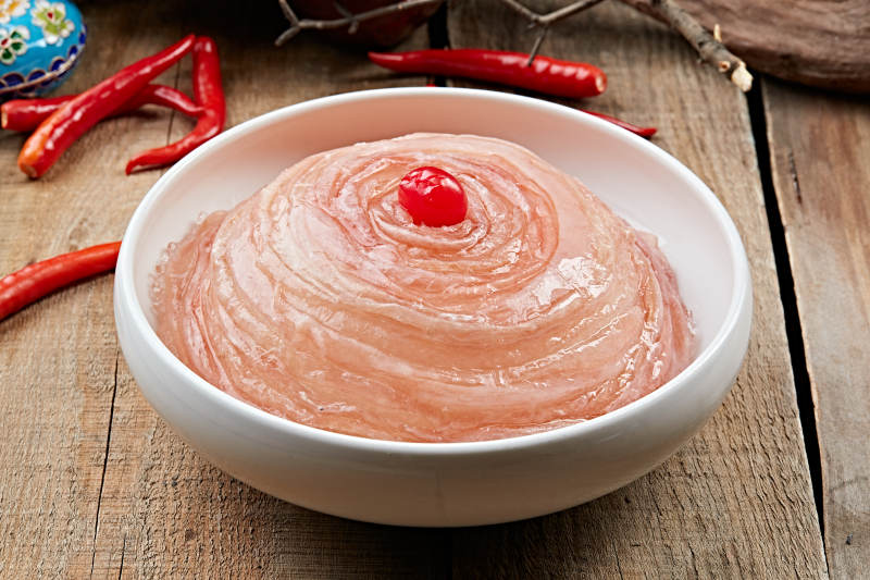 火锅食材鲜鹅肠图片