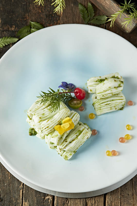 芥香山葵墨鱼花图片