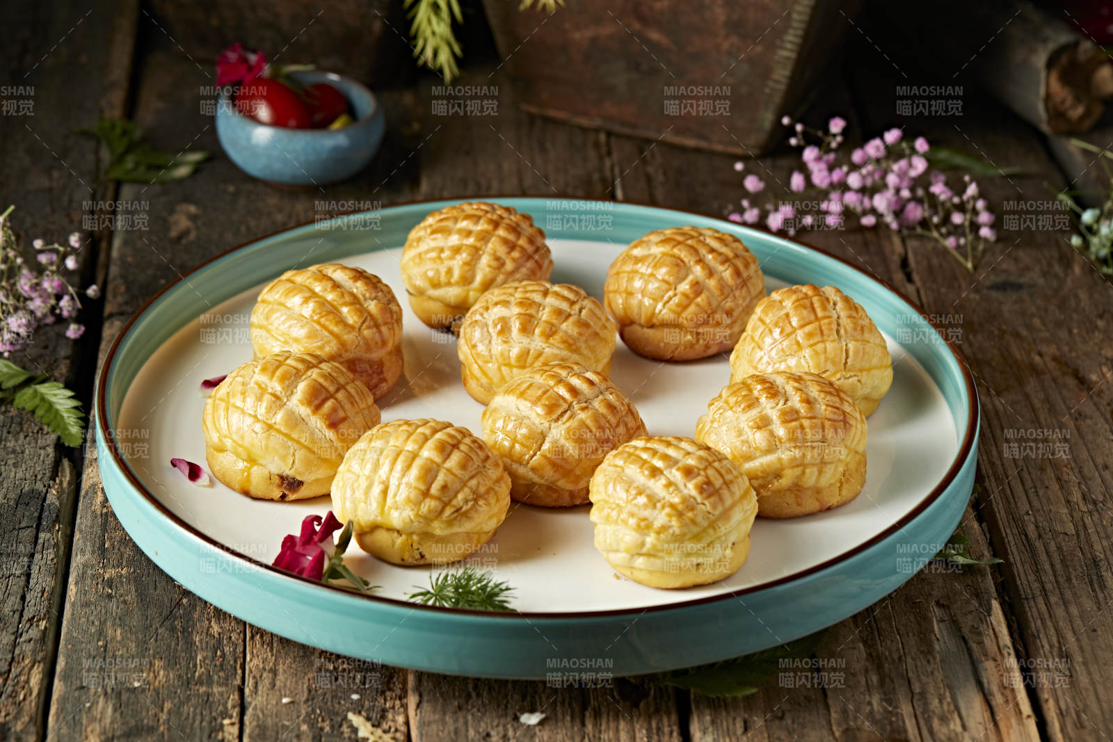 港式茶餐菠萝包图片