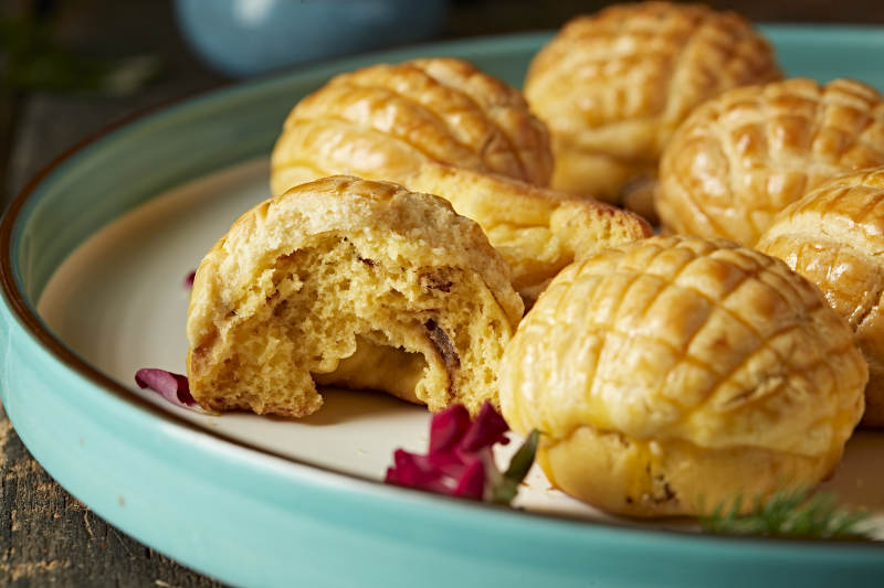 港式茶餐菠萝包图片