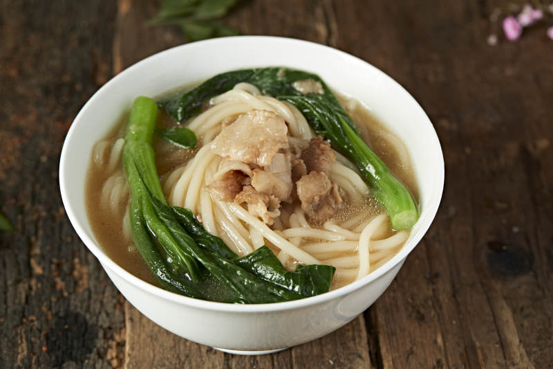 家常菜心羊肉汤面图片