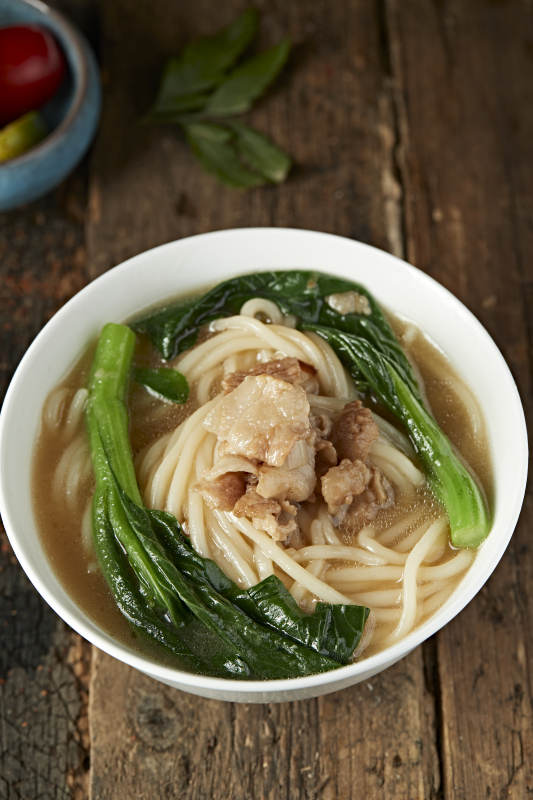 家常菜心羊肉汤面图片