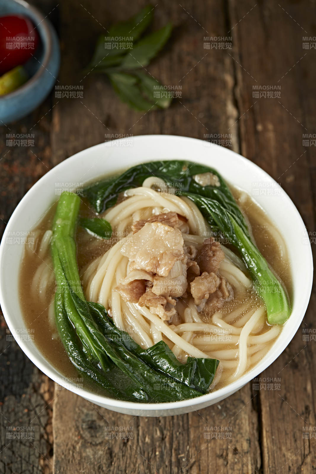 家常菜心羊肉汤面图片