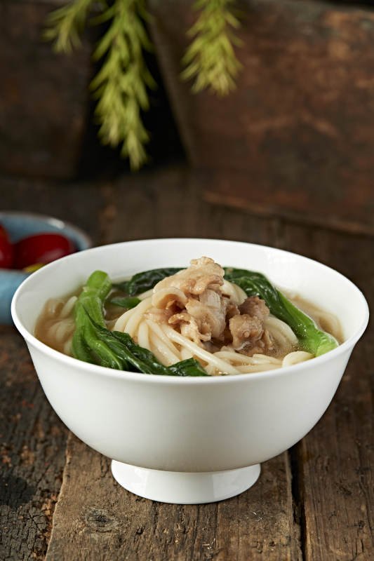 家常菜心羊肉汤面图片