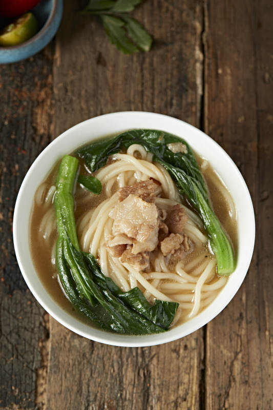 家常菜心羊肉汤面图片