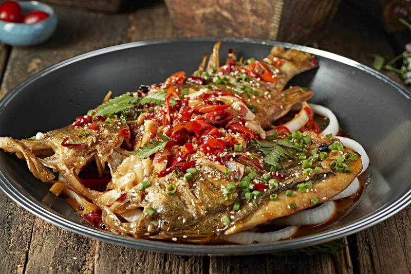 徽州名菜臭鳜鱼图片