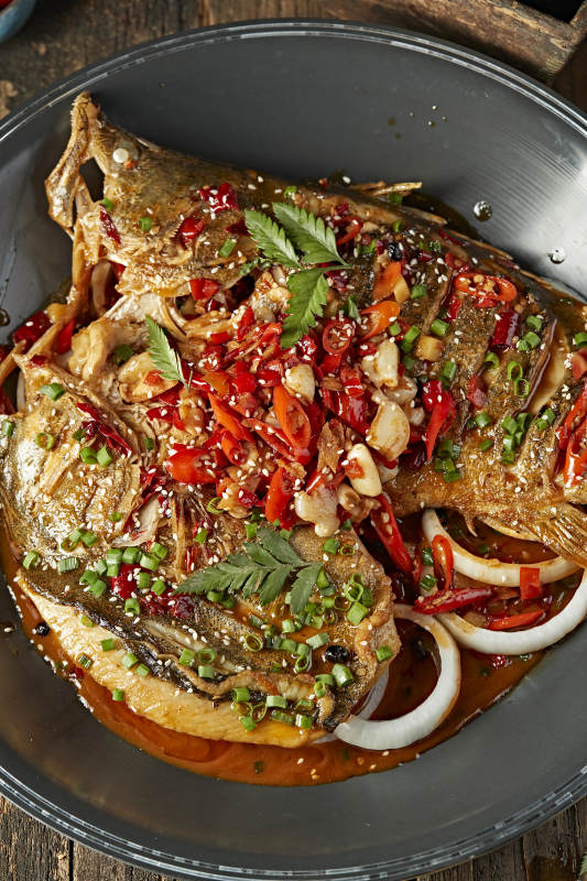 徽州名菜臭鳜鱼图片