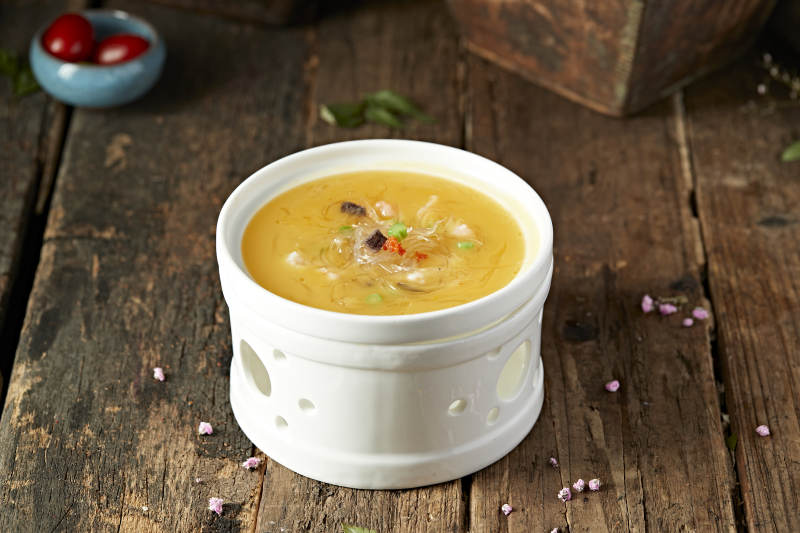 浓汤黑松露海米烩鱼翅图片