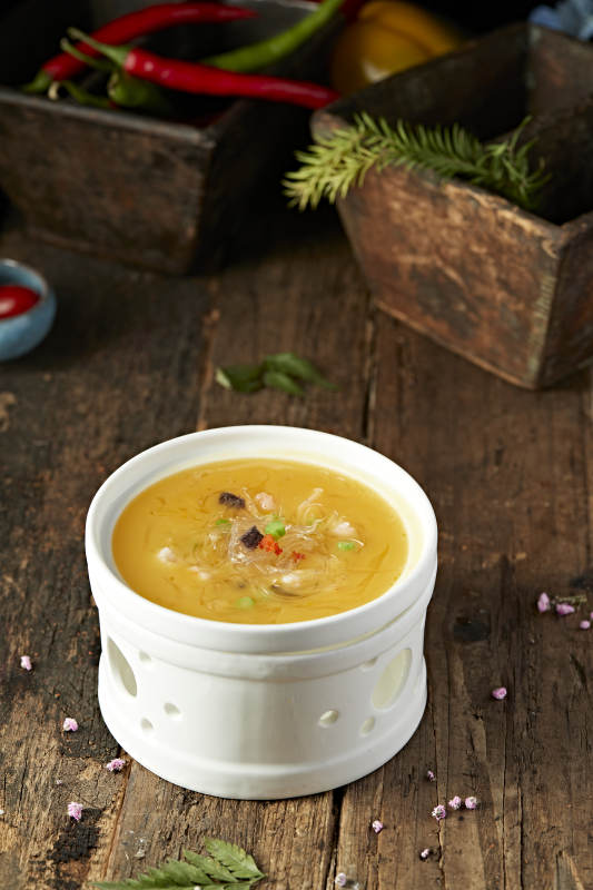 浓汤黑松露海米烩鱼翅图片