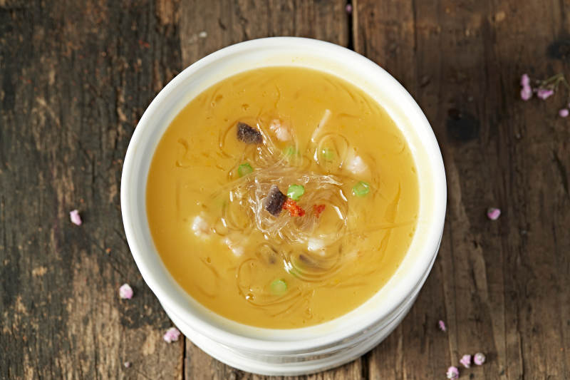 浓汤黑松露海米烩鱼翅图片