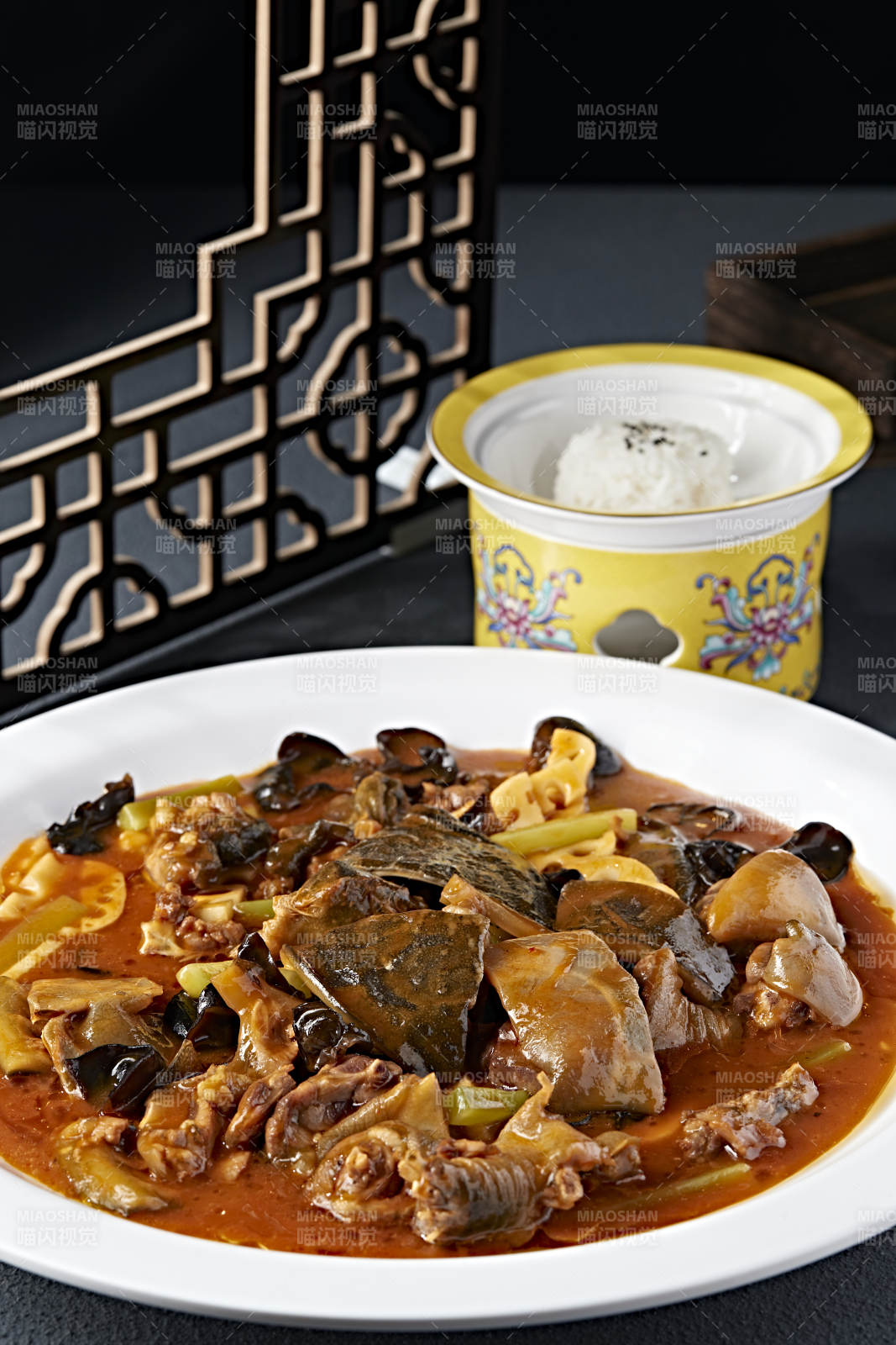 红烧美味野生甲鱼图片