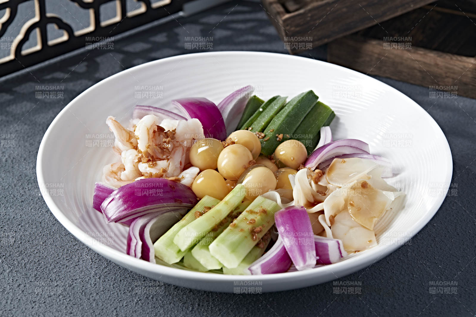 浇汁养生大拼盘图片