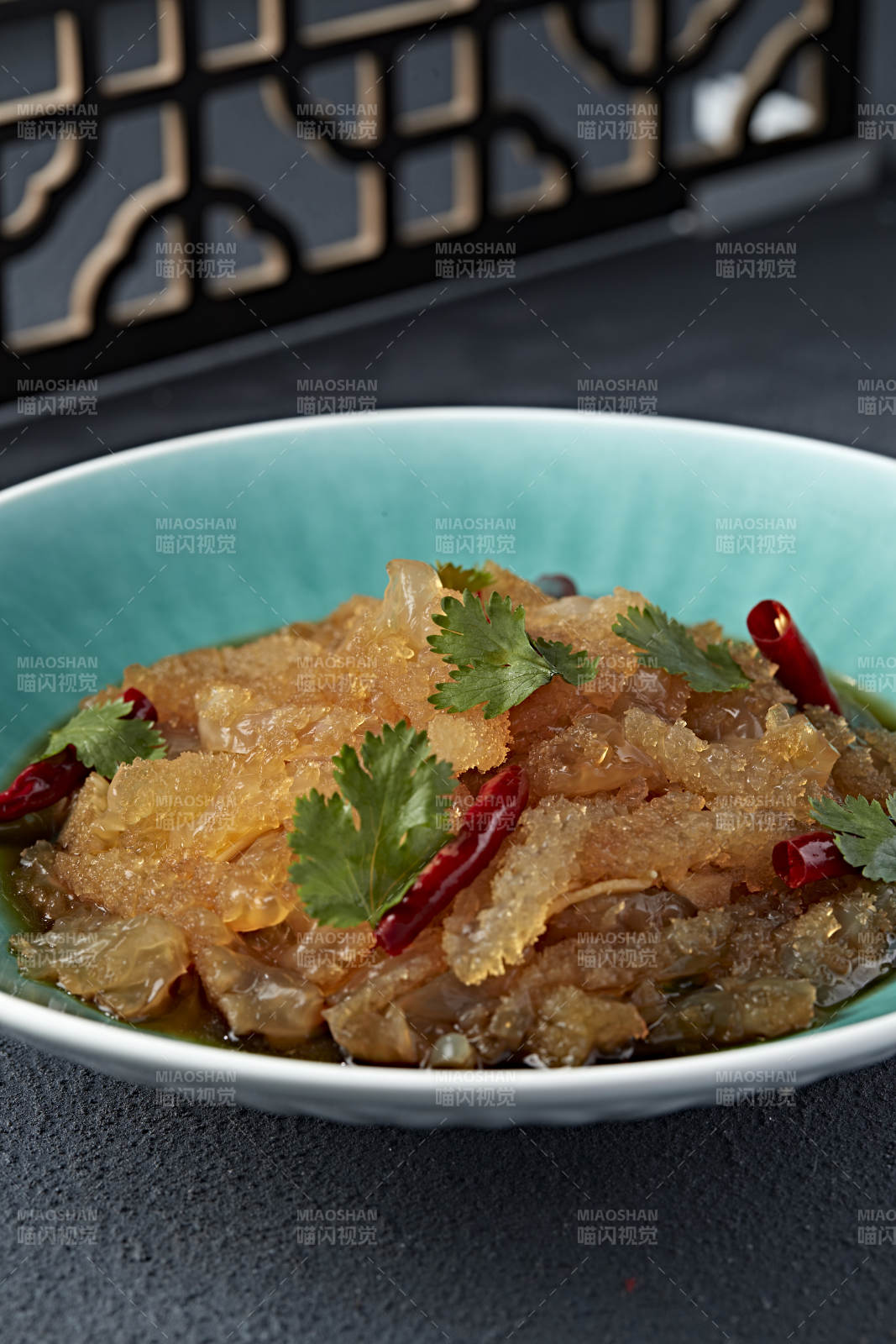 美味凉菜香辣老醋蛰头图片