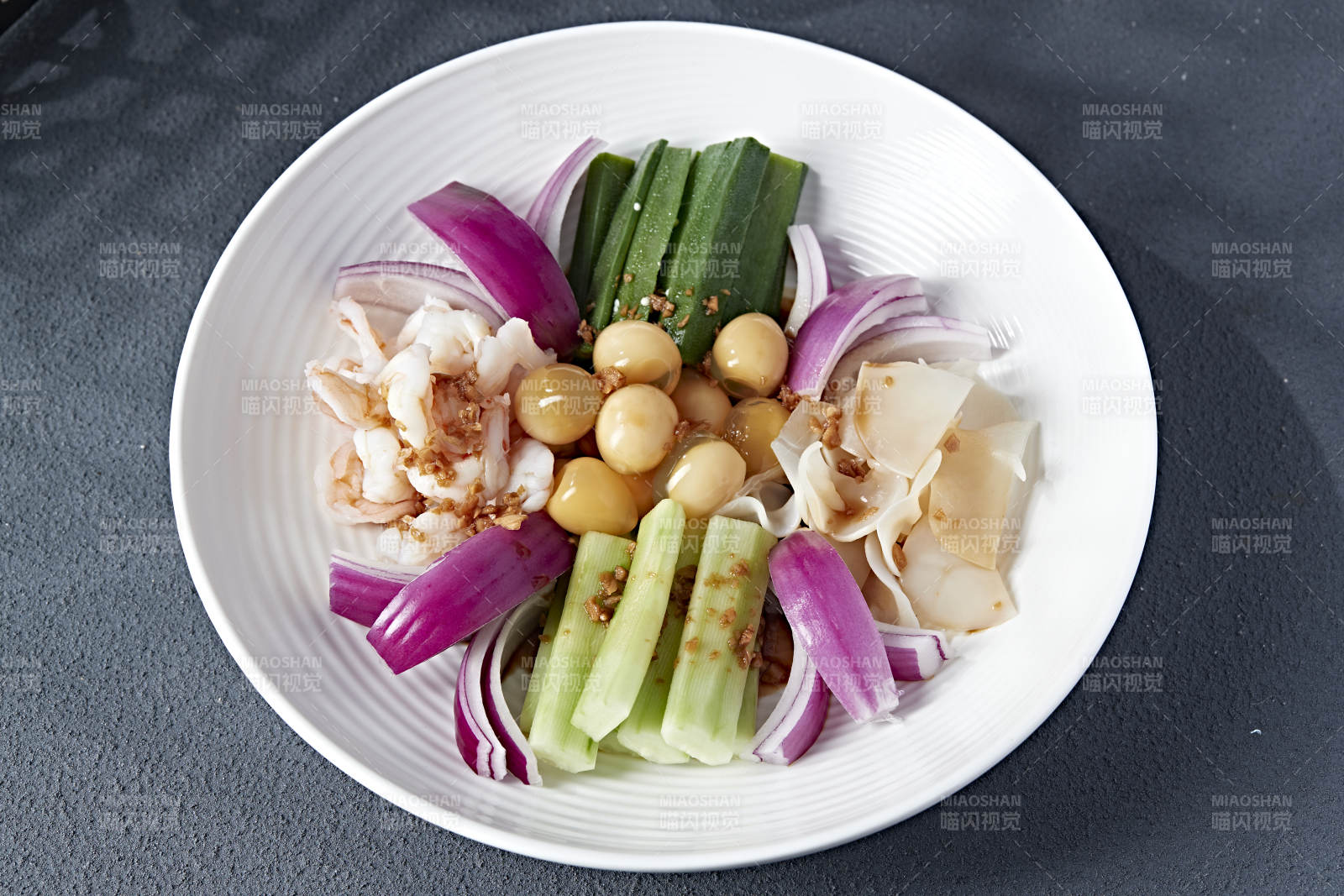 浇汁养生大拼盘图片