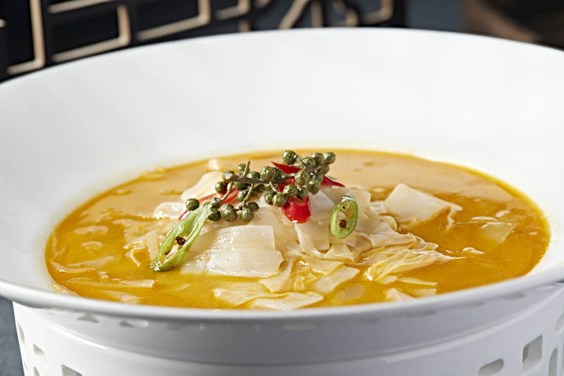 浓汤藤椒炖笋衣图片