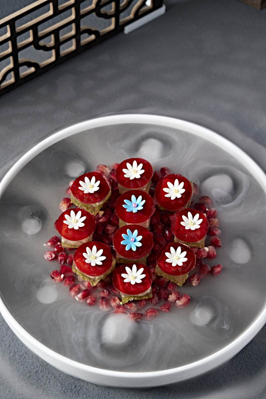 山楂羊肉皮冻糕图片