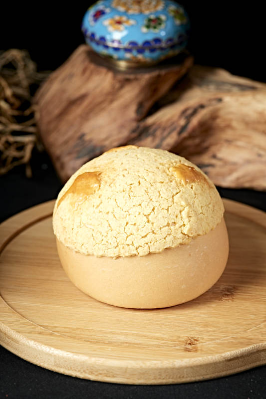 美味港式茶吐司菠萝包图片