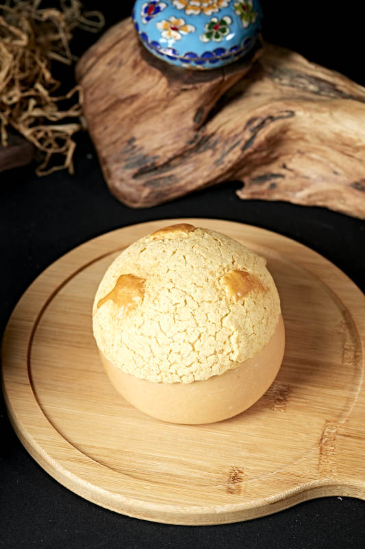 美味港式茶吐司菠萝包图片