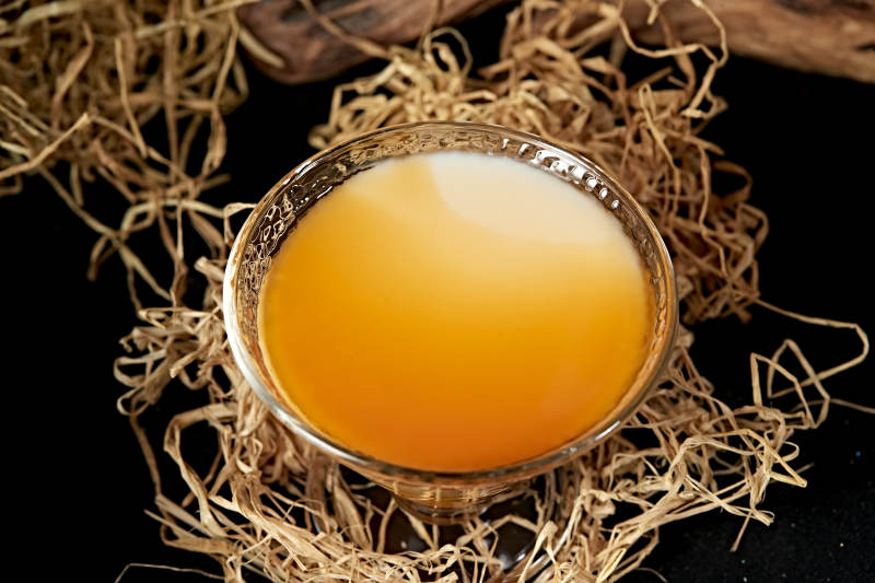 美味红糖酸奶布丁图片