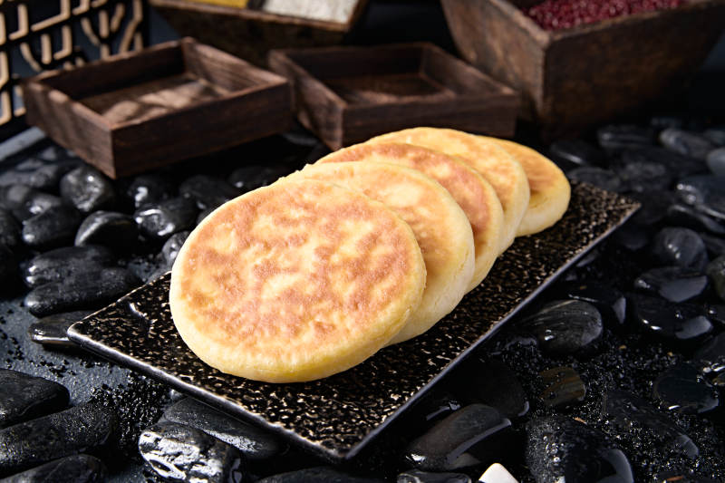 美味主食拉丝酸奶饼图片