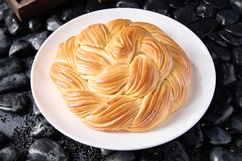 香烤开花富贵大花卷图片