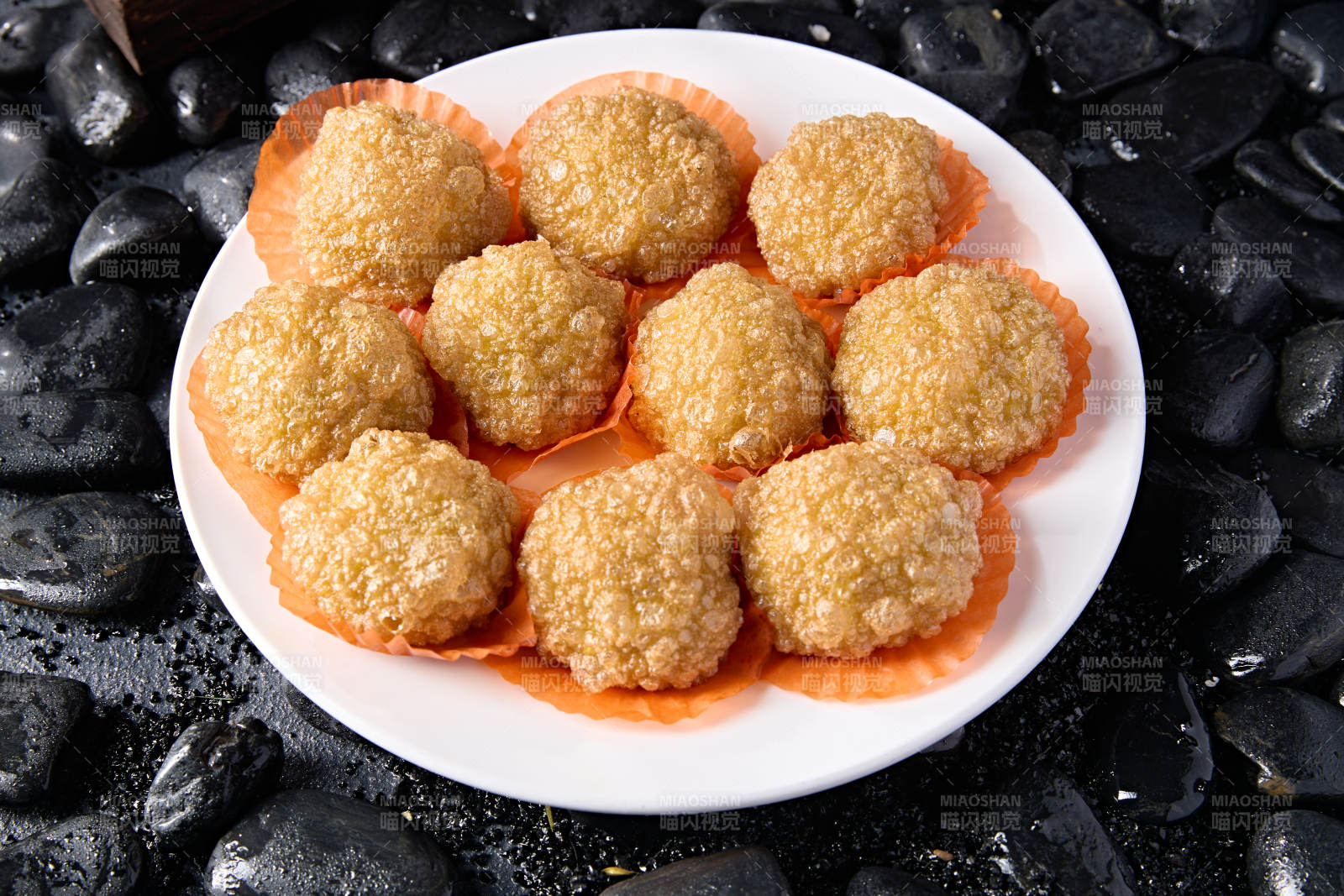 张垣坝上油炸黄糕图片