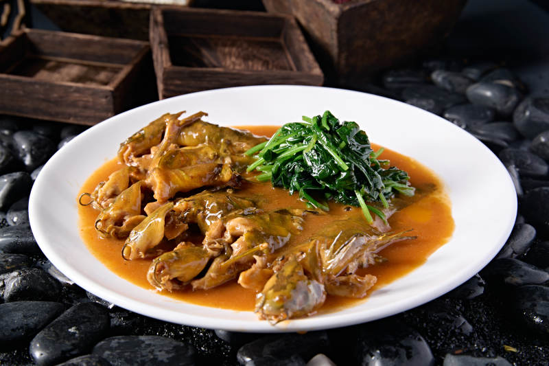 美味家常黄焖嘎鱼图片